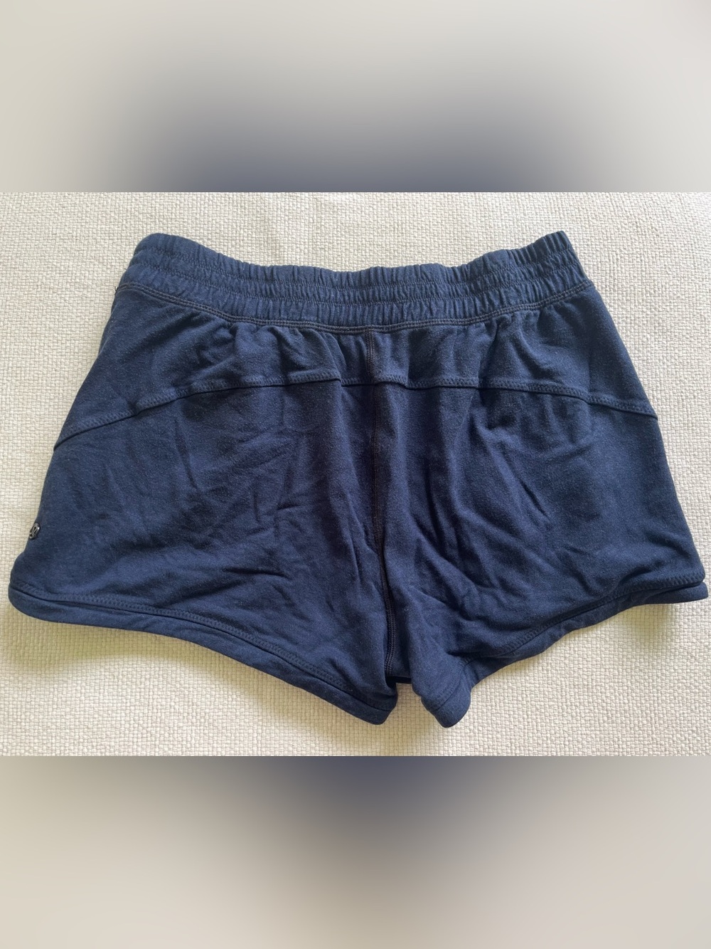 Lululemon Navy Cotton Lounge Shorts